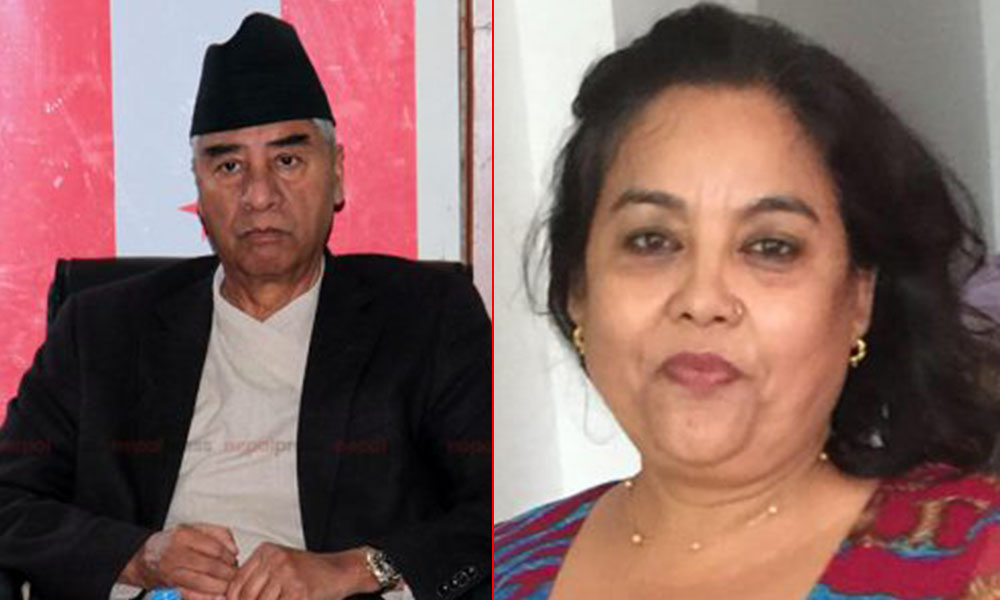 देउवासँग मञ्जु खाणको आक्रोश- बालकृष्णलाई फसाईँदा पार्टी के हेरेर बसेको छ ?