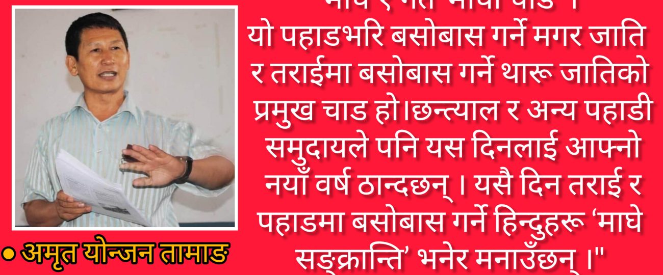 राष्ट्रिय एकताको प्रतीक बन्न सक्छ : तापकेन्द्रित चाडपर्व