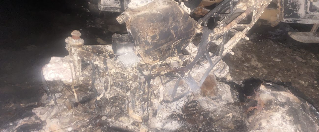 जेनजी आन्दोलनमा मोटरसाइकल जलाइउने लाई तरुणदल को केशव ले   डेढ लाख तिराय