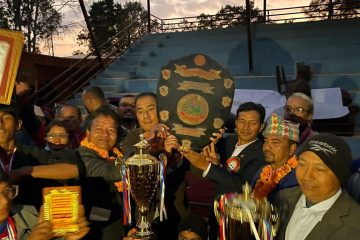 भुम्लुमा छैठौँ राष्ट्रपति रनिङ शिल्ड तथा शिक्षक भलिबल प्रतियोगिता सम्पन्न