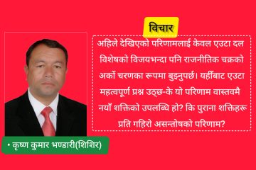 निर्वाचनको सन्देश: नयाँ शक्तिको विजय कि पुराना दलप्रतिको असन्तोष ?