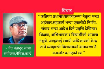 शैक्षिक रूपान्तरणको मेरुदण्ड: २१औँ शताब्दीको प्रधानाध्यापक