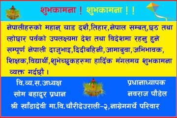 श्री खाँडादेवि मा.वि.चौरीदेउराली–२ नाग्रेगगर्चे